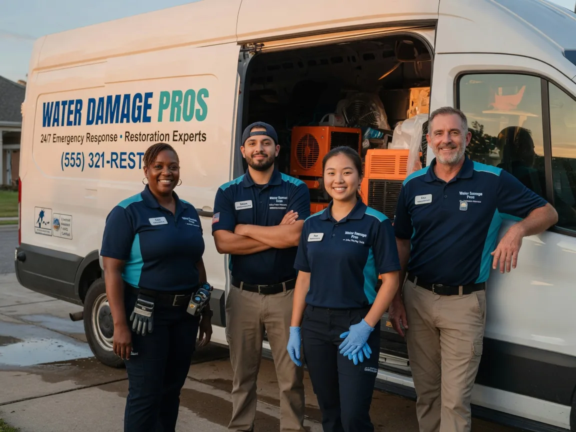 Water Damage Restoration company in Tatums, OK